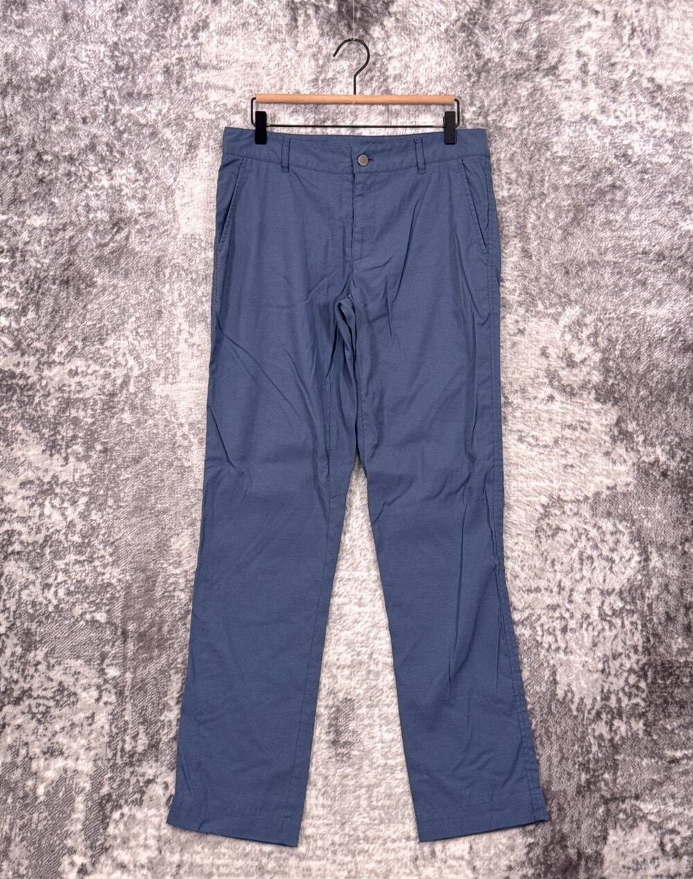 Outlier NYC Pants 32 x 33 Mens F Cloth Straight Fit Pants Blue